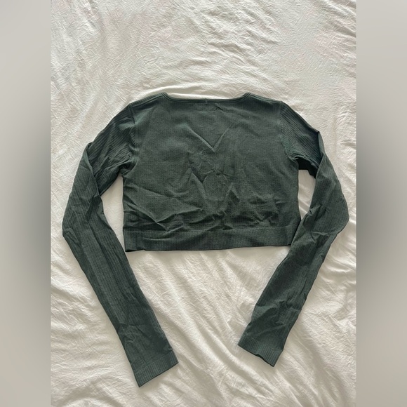 Lululemon | Ebb to Street Long Sleeve Shirt in Smoked Spruce - Picture 5 of 7